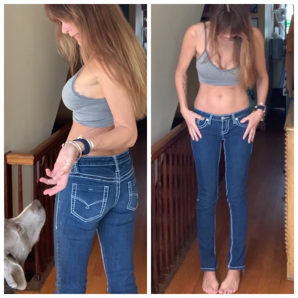 Deep Indigo Jean Straight Leg Jeans